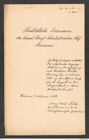 k.k. naturhistorisches Hofmuseum, Intendanzakten 1885-1896 (Hauer), Aktenzahl Z.62/1888, Seite 1
